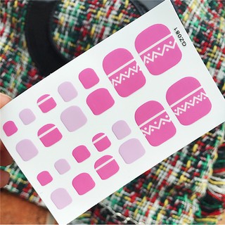 Miếng dán móng chân - Nail Wraps (22 miếng dán khô)