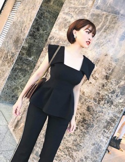 ÁO PEPLUM XOÈ