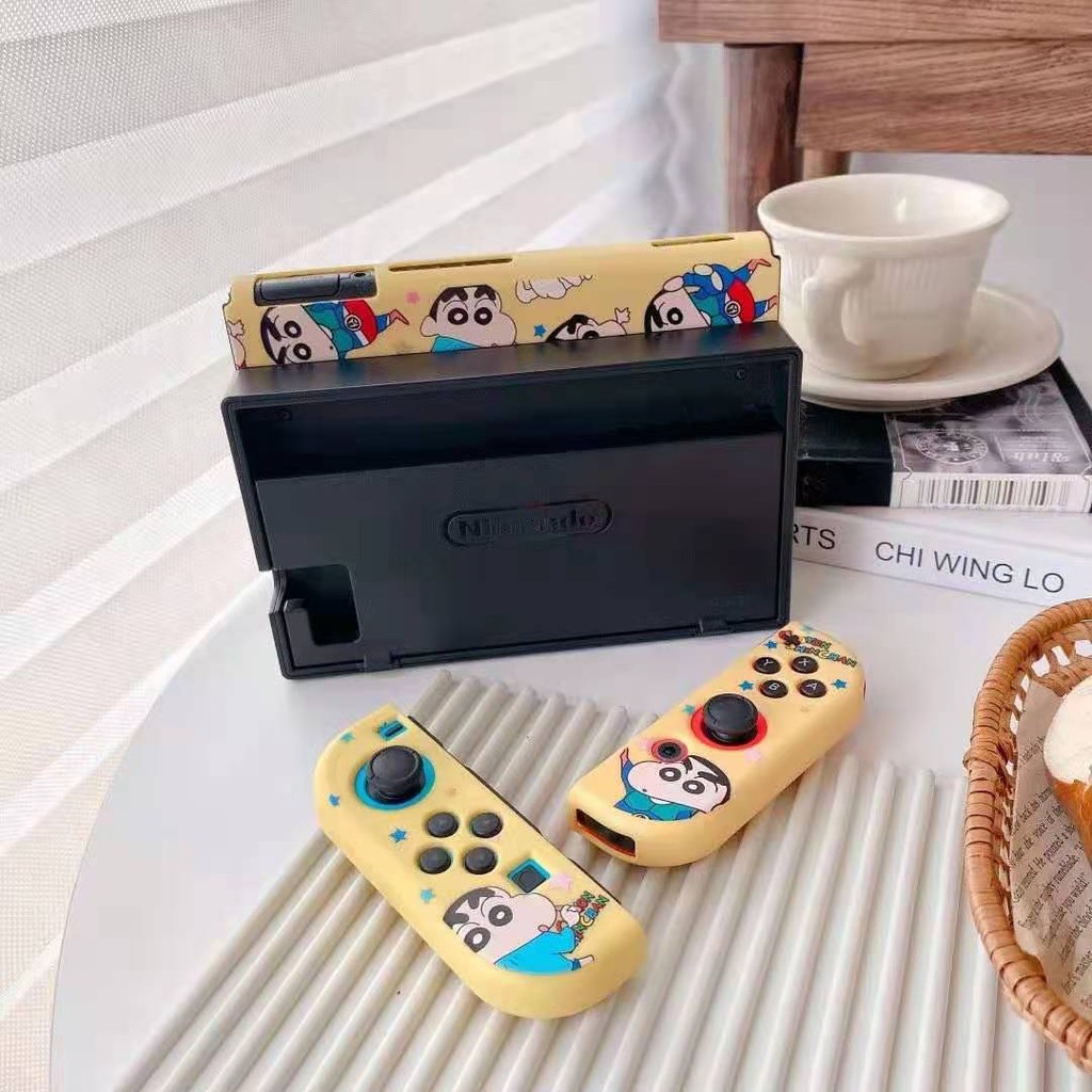 Vỏ Tpu Bảo Vệ Máy Chơi Game Cầm Tay Hình Cậu Bé Bút Chì Shin-chan