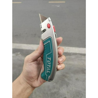 Dụng Cụ Rọc Giấy Đa Năng Lưỡi Ngắn TOTAL THT5126128 Tặng Kèm 5 Lưỡi