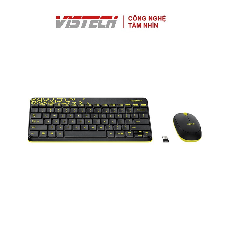 Bộ Bàn Phím Và Chuột Không Dây Logitech MK240