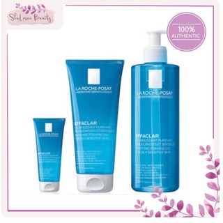 Gel rửa mặt tạo bọt cho da dầu nhạy cảm La Roche-Posay Effaclar Purifying Foaming Gel