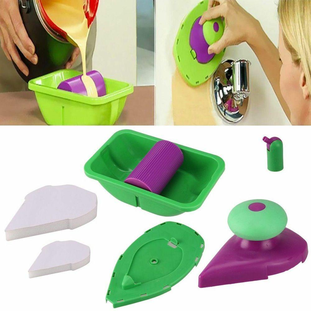 WTTLE Bộ Dụng Cụ Cọ Sơn Viền Nghệ Thuật