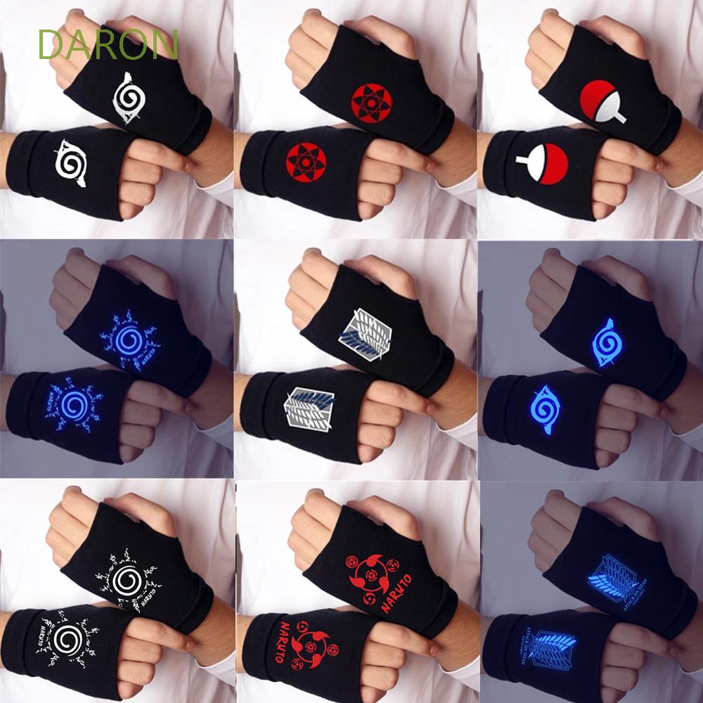 Găng tay hở ngón hóa trang nhân vật trong phim hoạt hình Naruto