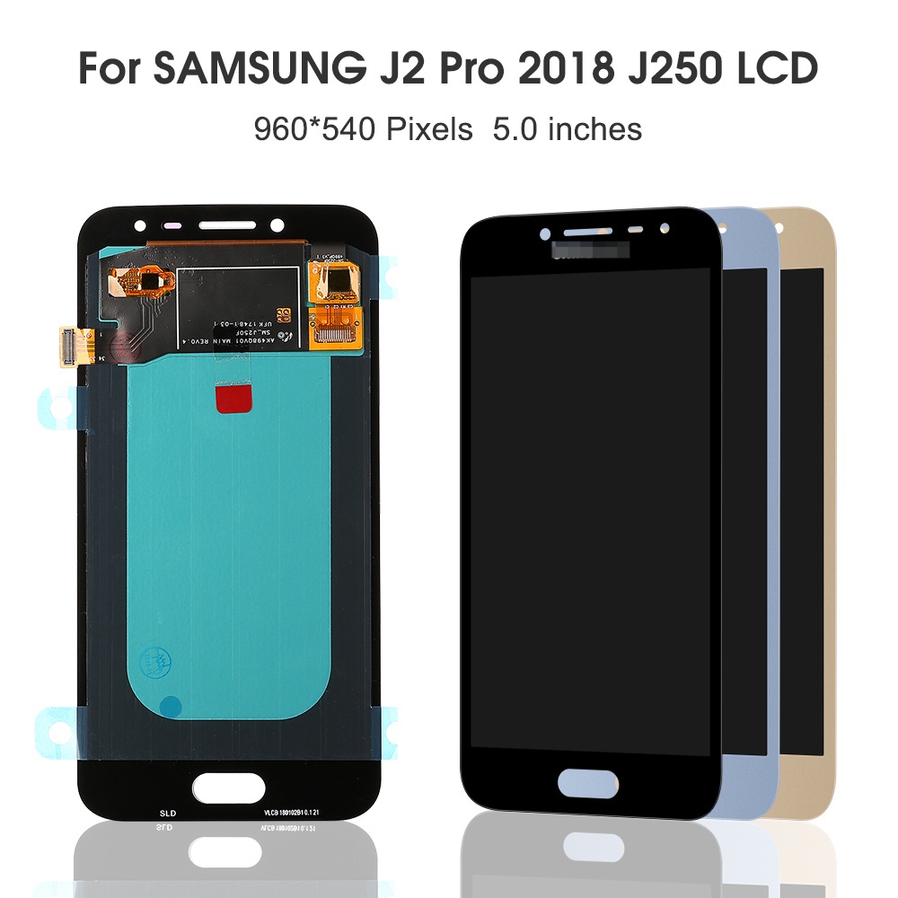 Zin OLED Màn Hình điện thoại Cho Samsung J2 Pro 2018 J250 J250F J250DS LCD thay thế màn hình
