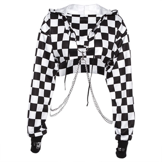 Áo Hoodie Croptop Coordinating