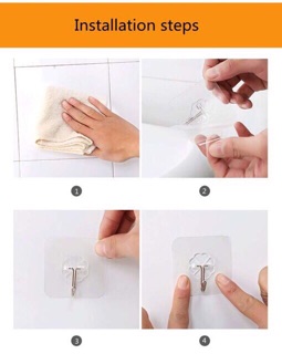 Móc dán tường đa năng thần kỳ (giá sỉ)