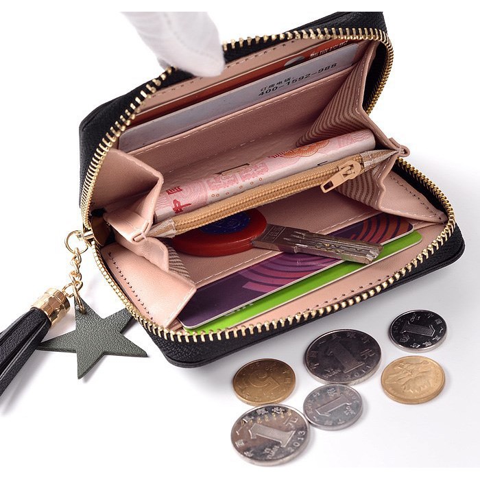 Ví bóp nữ cầm tay đựng tiền nhỏ mini siêu đẹp Mini Cat VN29 | BigBuy360 - bigbuy360.vn