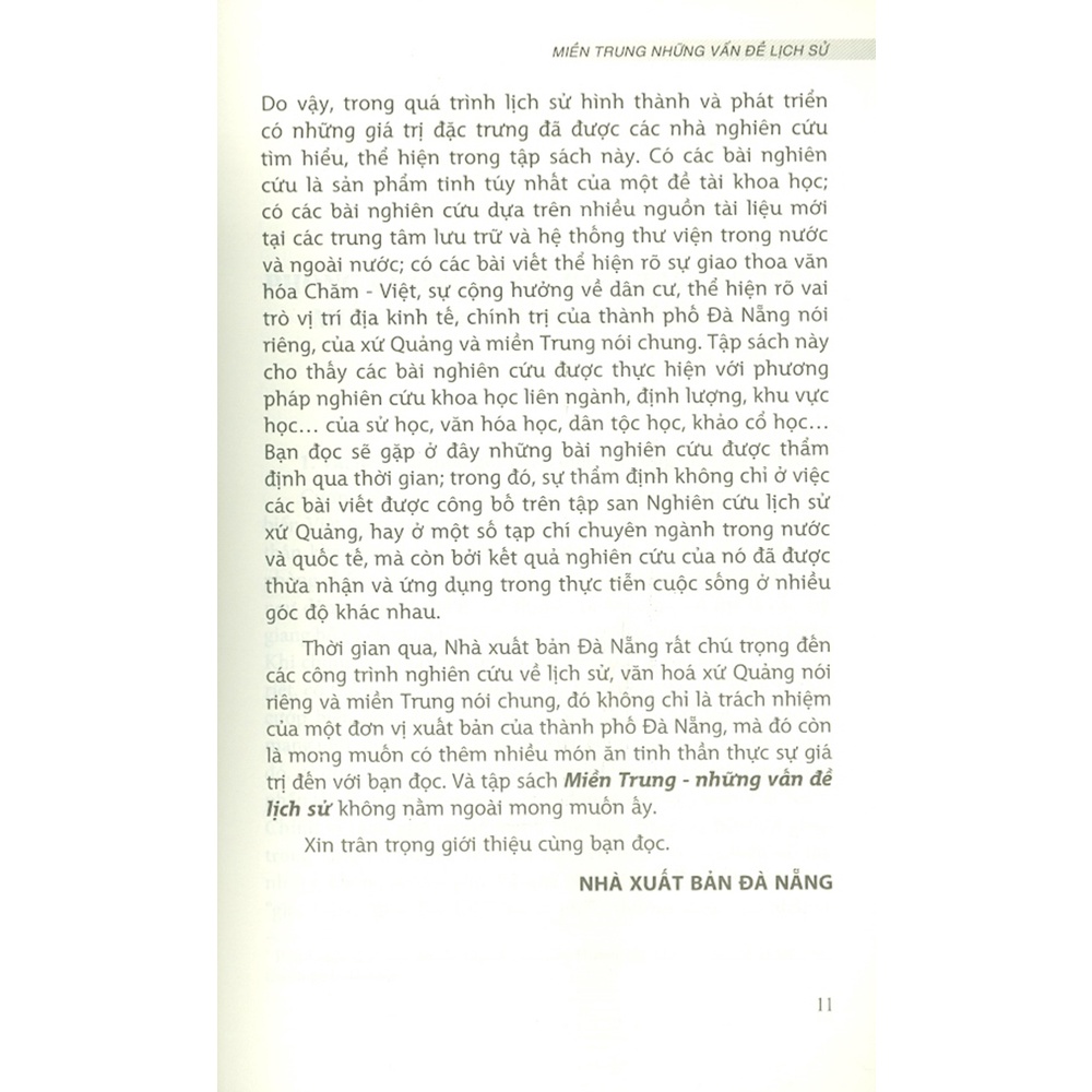 Sách - Miền Trung - Những Vấn Đề Lịch Sử