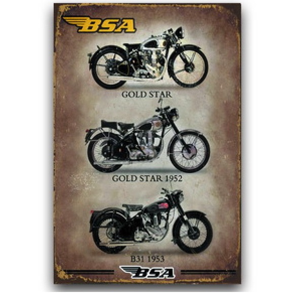 30x40cm Tranh thiếc decor XE Ô TÔ, XE MÔ TÔ trang trí retro vintage cho quán cafe, bar club, quán nhậu, nhà hàng