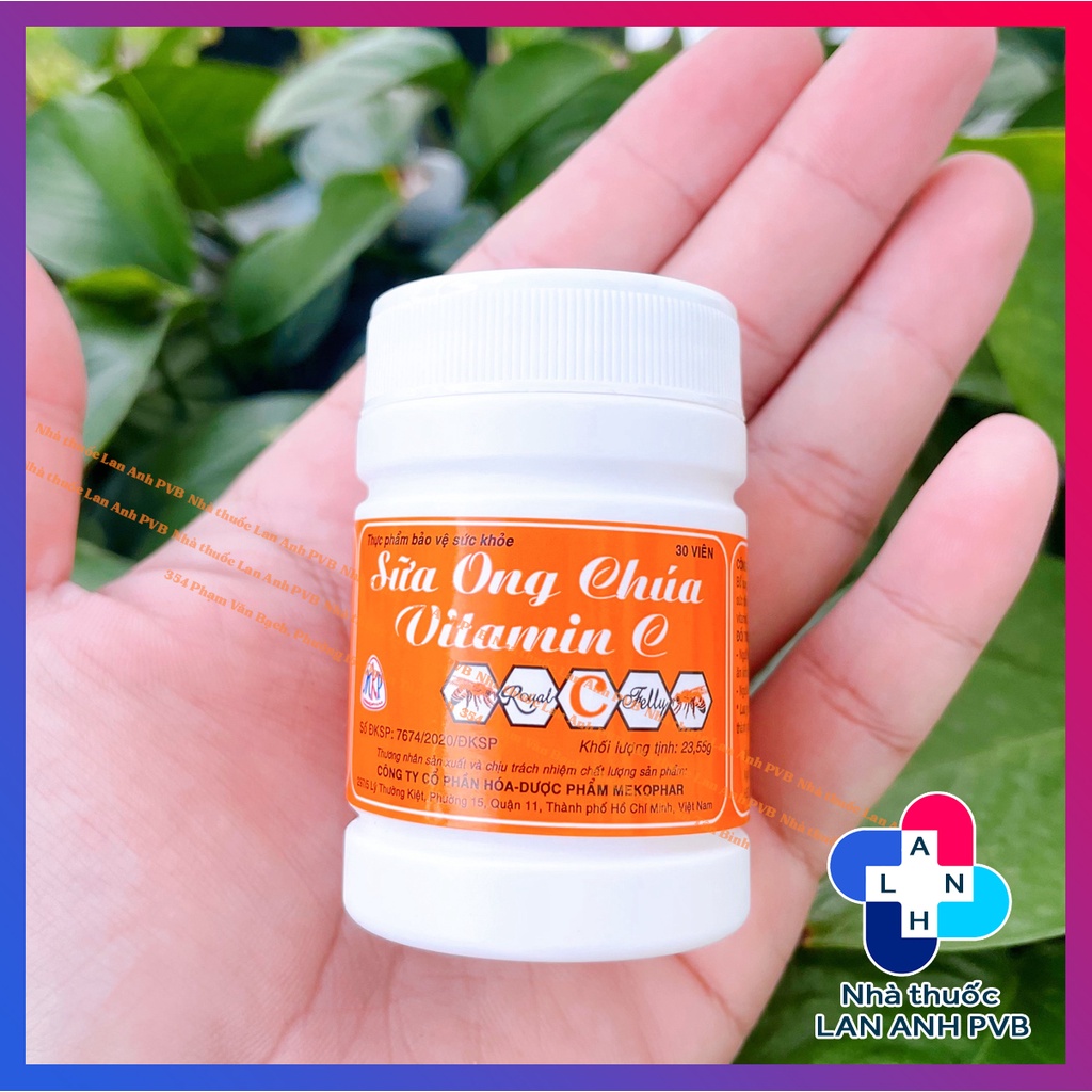 Kẹo sữa ong chúa Vitamin C cho bé.