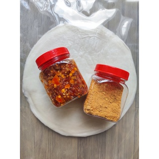[PST] | Combo 500g bánh tráng phơi sương tròn + ớt rim + muối nhuyễn | Chợ Cô Thu
