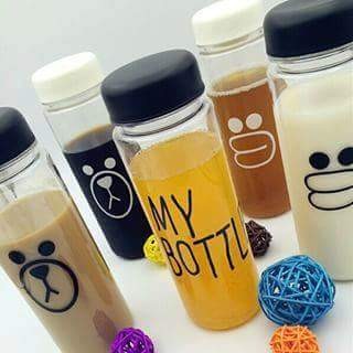 Combo 3 Bình My Bottle, Gấu or Vịt Kèm Túi