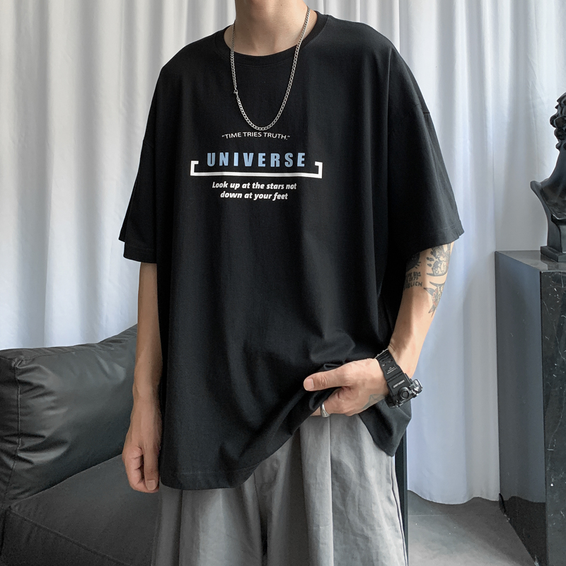 Áo thun tay ngắn phong cách Hàn Quốc thời trang nam | BigBuy360 - bigbuy360.vn