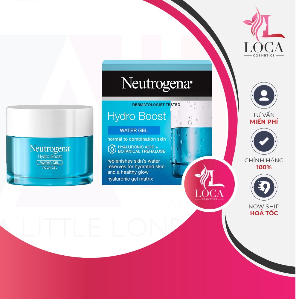 Neutrogena Hydro Boost Gel, Cream - Kem dưỡng ẩm cấp nước 50g