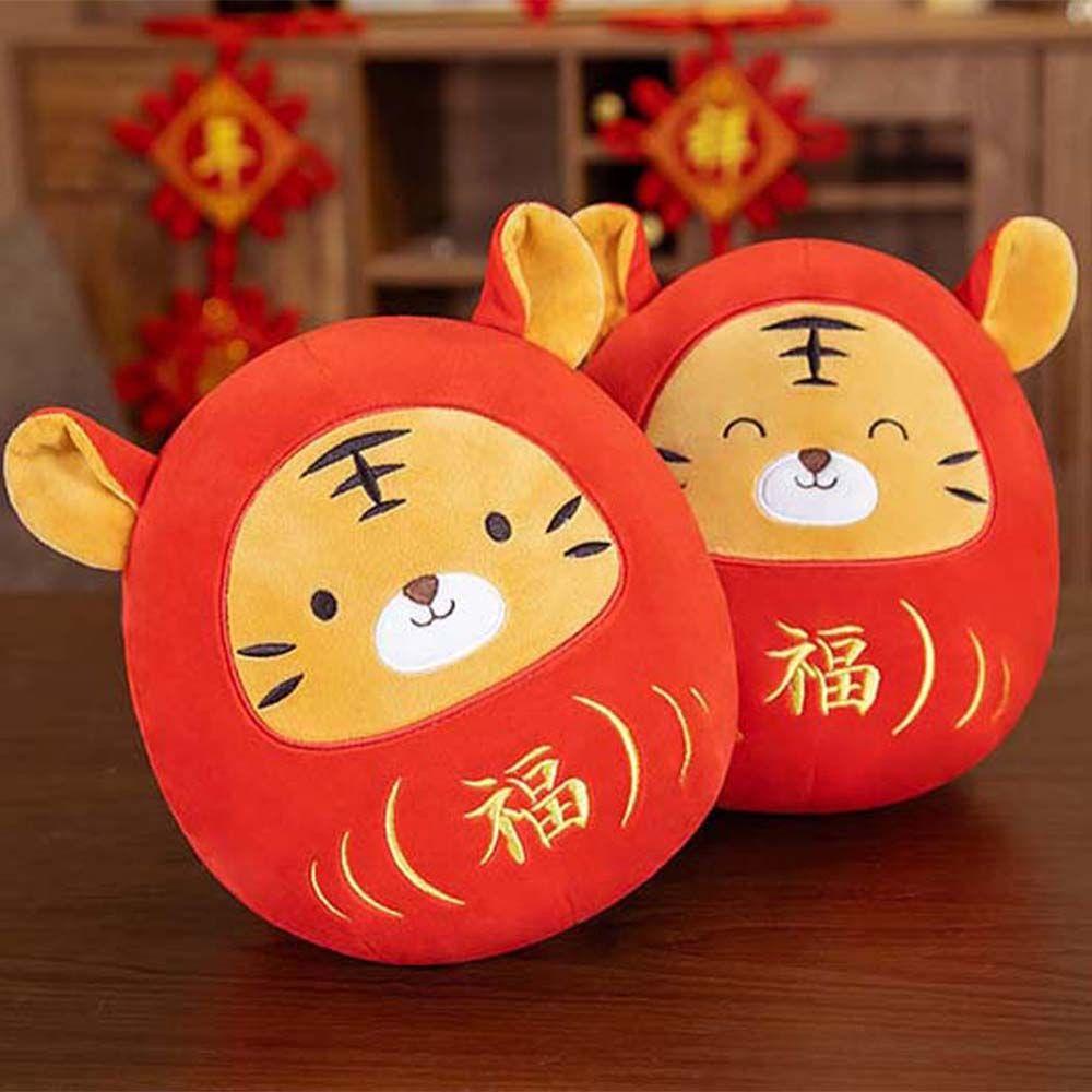 Chú Hổ Nhồi Bông Mềm Mại Đáng Yêu Trang Trí Nhà Cửa