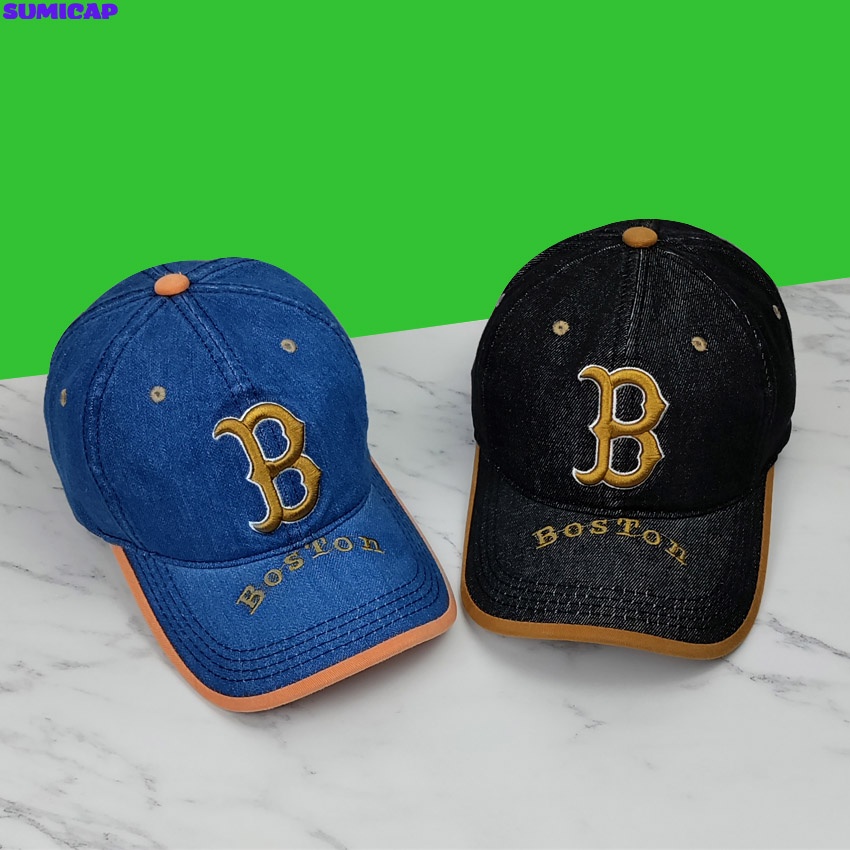 Mũ lưỡi trai nón kết nam nữ đẹp chất vải jean bò cao cấp thời trang cá tính màu đen