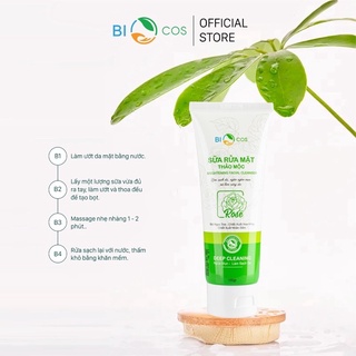 Sữa rửa mặt trắng da Biocos