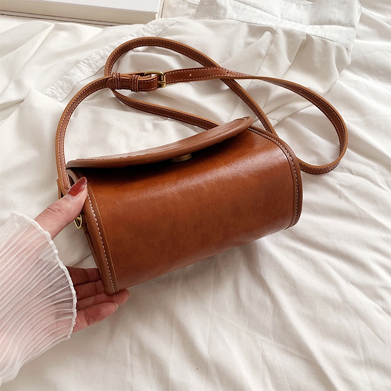 Túi Da Đeo Chéo Có Khóa Kéo Thời Trang Cho Nữ CK1099