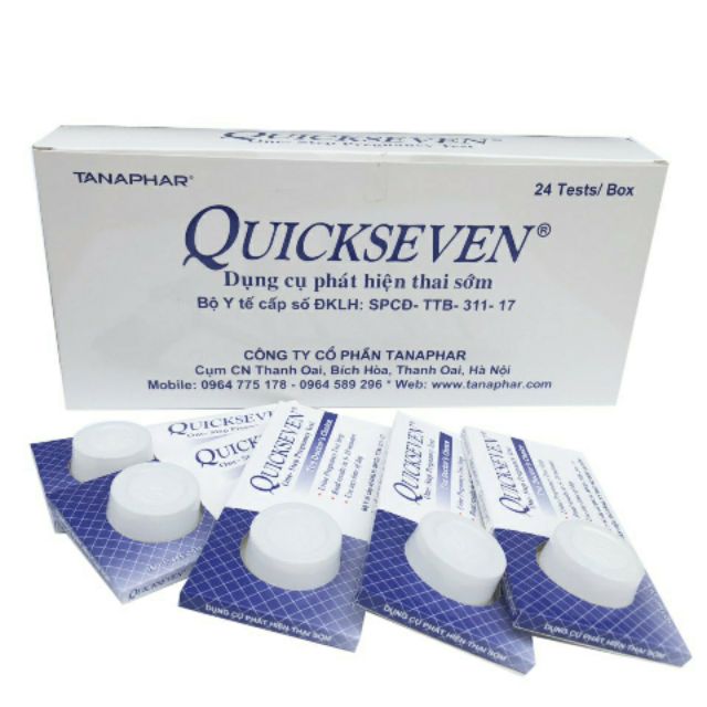 Que thử thai quickseven