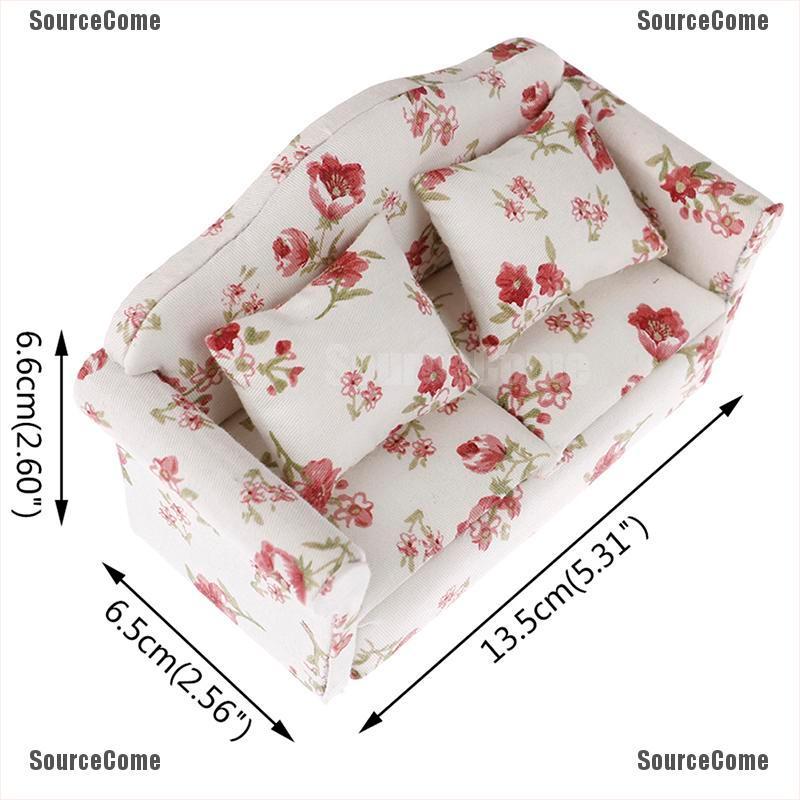 Ghế Sofa Mini Tỉ Lệ 1: 12 Trang Trí Nhà Búp Bê