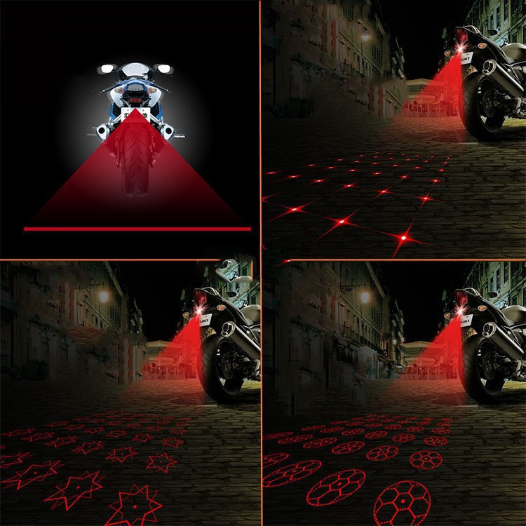 SIÊU RẺ - Đèn Laser trang trí xe máy