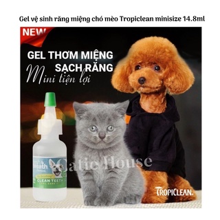 Gel vệ sinh răng miệng chó mèo TropiClean 14.8ml thumbnail