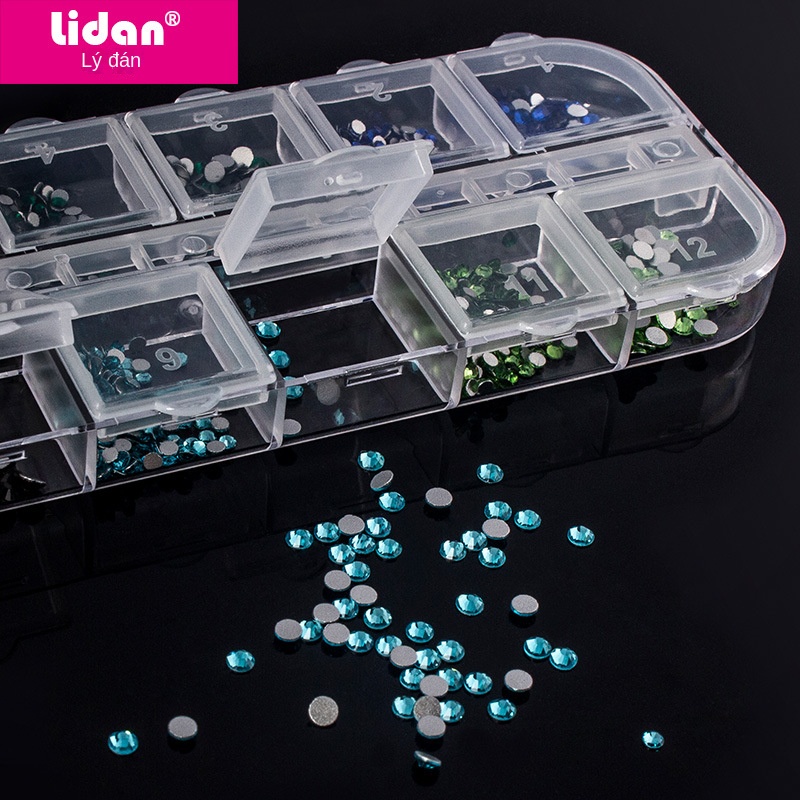 Set Đá Chân Bằng 12 khay !Trang Trí Móng