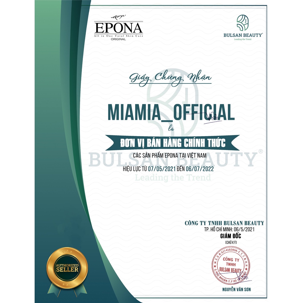 Kem Dưỡng Da EPONA Ngựa Dưỡng Da Căng Bóng Chống Lão Hóa Chiết Xuất Dầu Ngựa Epona All In One Total Skin Care Intensive