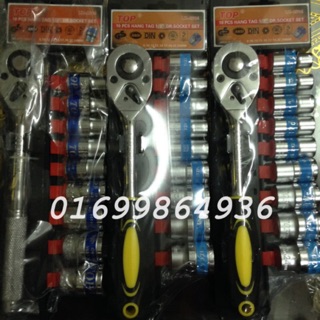 Bộ khẩu 10 chi tiết 1/2" top