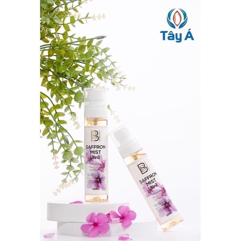 XỊT KHOÁNG SAFFRON- NHỤY HOA NGHỆ TÂY DƯỠNG DA 3 TRONG 1. | BigBuy360 - bigbuy360.vn