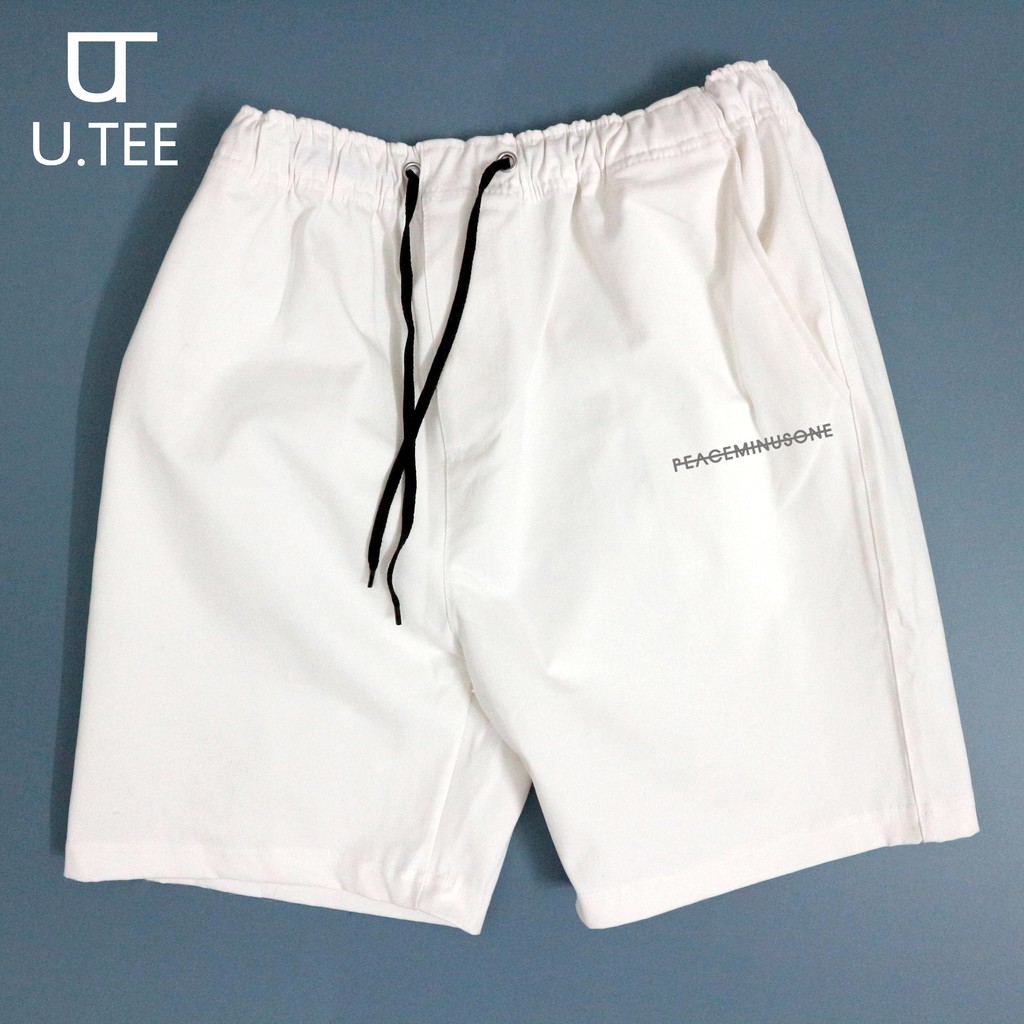 QUẦN SHORT KAKI UNISEX IN CHỮ PEACEMINUSONE | BigBuy360 - bigbuy360.vn
