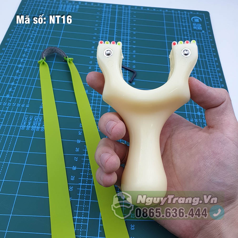 🦅 Ná cao su nhựa trắng Abs có ngắm