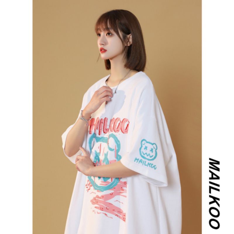 áo thun nam,nữ.áo phông thụng cotton tay lỡ ( có size 28kg-90kg)