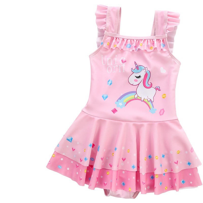 Bộ bơi liền thân Pony bé gái 4-12 tuổi