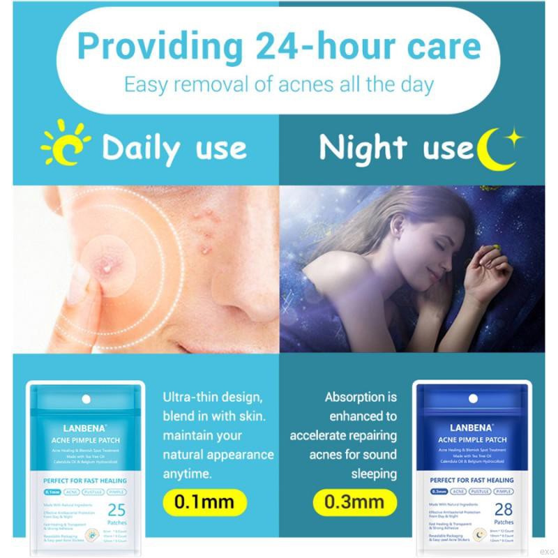 [Hàng mới về] Lanbena Miếng dán mụn dùng để che khuyết điểm làm đẹp hoặc trang điểm | BigBuy360 - bigbuy360.vn