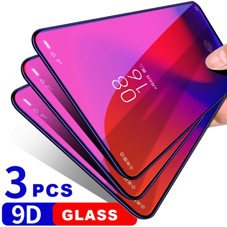 Set 3 miếng kính cường lực 9D bảo vệ màn hình cho Iphone 12 Pro Max 11pro Xs Max 12 Se 2020 6 6s 7 8+ 7+ 8+ X Xr