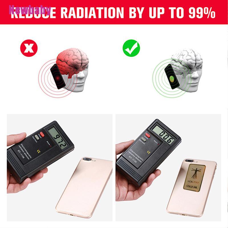 1 Miếng Dán Vàng 24K 1000 IONS Chống Bức Xạ 99.99SE