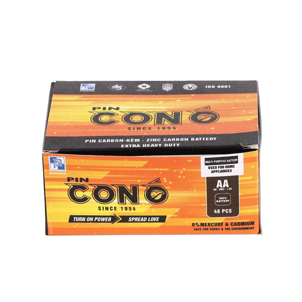 Pin tiểu 3a dòng con ó R03P đa dụng,  pin aaa mẫu mới sử dụng cho thiết bị điện gia đình