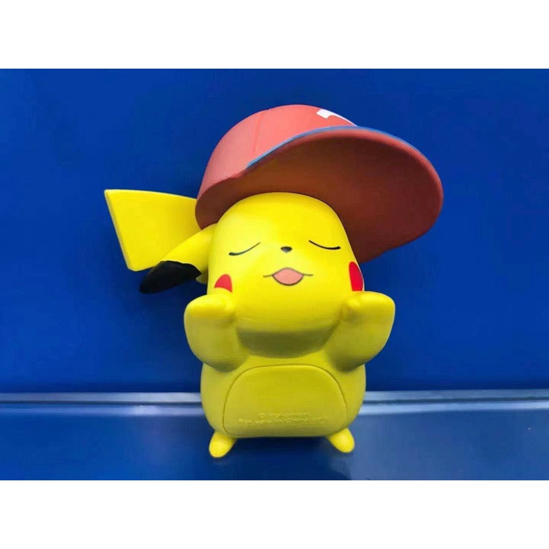 Mô hình nhân vật Pikachu đang ngủ trong phim Pokemon