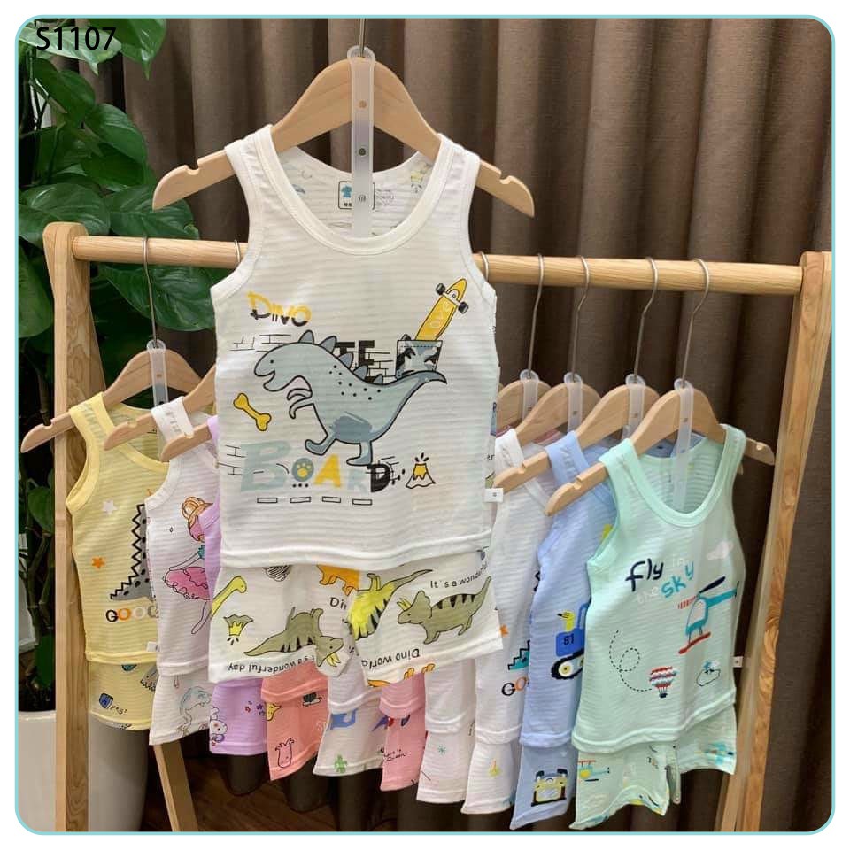 Đồ Bộ Bé Trai 3 Lỗ Chất Liệu Cotton Tre Size Từ 0-4 Tuổi 2021