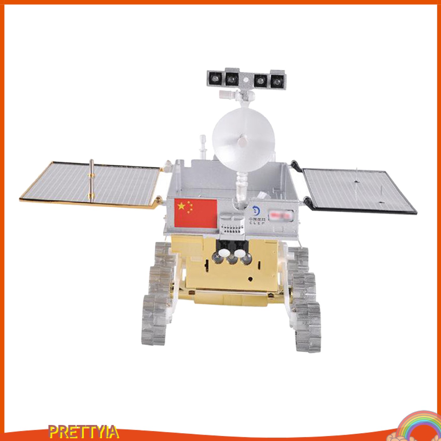 Mô Hình Xe Lunar Rover 3d Tỉ Lệ 1 / 16 Bằng Kim Loại