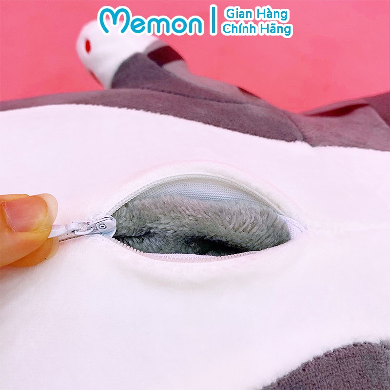 Gối Mền Chăn Văn Phòng Hình Mèo Hoàng Thượng Nằm Cao Cấp Memon