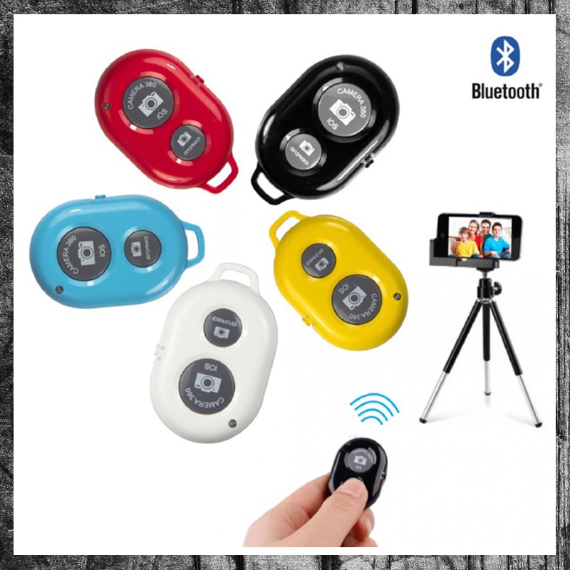 Remote chụp ảnh Bluetooth điều khiển chụp hình từ xa cho điện thoại di động Remote Wireless Bluetooth