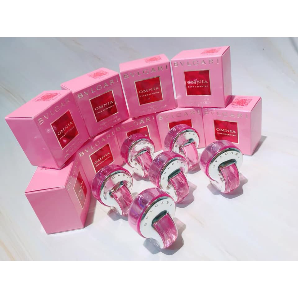 Nước hoa mini nữ Bvlgari Omnia Pink Sapphire mini 5ml giá sỉ