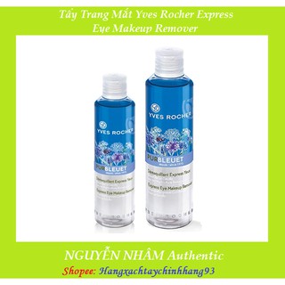 Tinh Dầu Tẩy Trang 💖FREESHIP💖 Tinh dầu tẩy trang mắt môi Yves Rocher PUR BLEUET