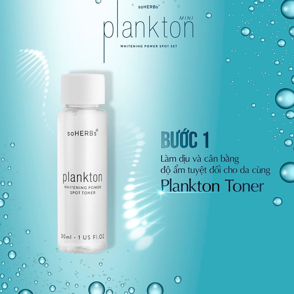 BỘ 3 MỸ PHẨM PLANKTON