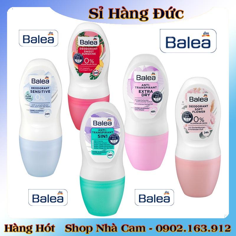 Kem khử mùi hôi nách, lăn khử mùi Balea Deocreme với baking soda, 50ml - Nội địa Đức Đủ Bill