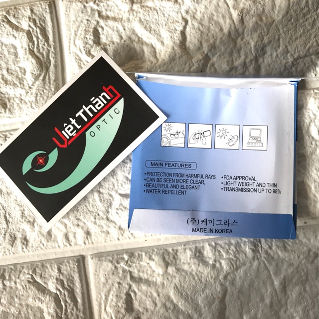 Mắt kính độ chống uV cận viễn loạn - tròng kính độ MC 2