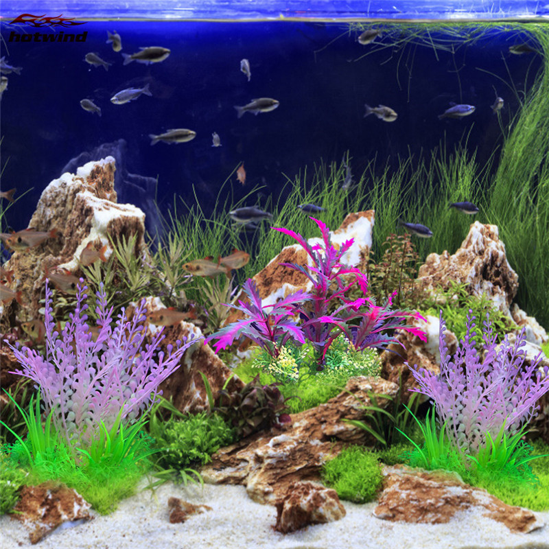 Cây Cảnh Nhân Tạo Trang Trí Bể Cá Độc Đáo